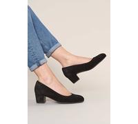 Moshulu 'keel Suede' Court Shoes In Black Black 3