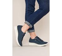 Moshulu 'kensey' Casual Lightweight Trainers In Indigo Indigo