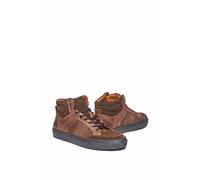 Moshulu Men's 'Homerun' High Top Trainers in Brown | Size: 7 Moshulu Brown 7
