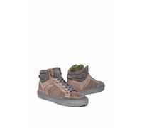 Moshulu Men's 'Homerun' High Top Trainers in Grey | Size: 10 Moshulu Grey 10