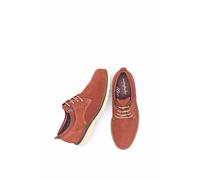 Moshulu 'Peat' Men's Lace Up Suede Derby Shoes in Red | Size: 10 Moshulu Red 10
