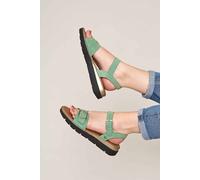 Moshulu 'philly' Cushioned Slingback City Sandals In Light Green Light Green 4