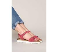 Moshulu 'philly' Cushioned Slingback City Sandals In Pink Pink 4