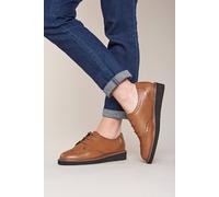 Moshulu 'segovia' Contemporary Metallic Brogue In Tan Tan 7