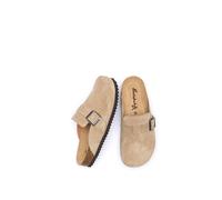 Moshulu 'tulipa 2' Cork Footbed Clogs In Beige Beige