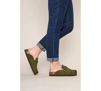 Moshulu 'tulipa 2' Cork Footbed Clogs In Green Green