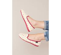 Moshulu Women's 'Amaretti' Ballerina Slippers in White | Size: 6 Moshulu White 6