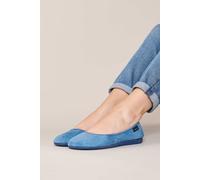 Moshulu Women's 'Banoffee 2' Ballerina Slippers in Blue | Size: 8 Moshulu Blue 8