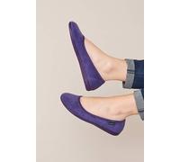 Moshulu Women's 'Banoffee 2' Ballerina Slippers in Purple | Size: 6.5 Moshulu Purple 6.5