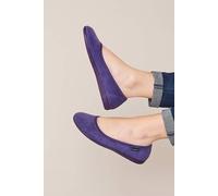 Moshulu Women's 'Banoffee 2' Ballerina Slippers Shoe in Purple | Size: 7