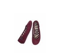Moshulu Women's 'Banoffee 2' Ballerina Slippers Shoe in Red | Size: 7
