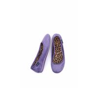 Moshulu Women's 'Banoffee 2' Ballerina Slippers Shoe in Violet | Size: 3