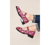 Moshulu Women's Boyce' Flat Mary Jane Style Shoes in Magenta | Size: 7 Moshulu Magenta 7