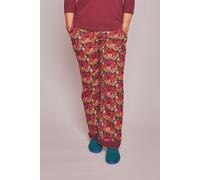 Moshulu Women's 'Chill 2' Patterned Pyjama Bottoms in Red | Size: Small Moshulu Red S