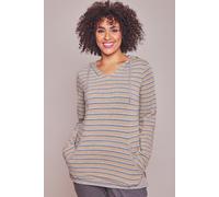 Moshulu Women's 'Downtime' Hooded Sweatshirt in Grey | Size: Medium Moshulu Grey M