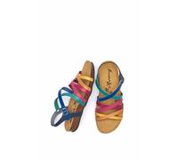 Moshulu Women's 'Ginger Ale' Strappy Cork Footbed Sandals | Size: 4