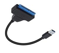 Mosie SATA to USB3.0 Hard Drive Adapter Cable SATA III Hard Drive External Converter Cable for 2.5 Inch SSD & HDD Data Transfer Support UASP