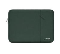MOSISO 14 inch Laptop Case Compatible with HP Dell ASUS Acer,Midnight Green | Compatible with HP Lenovo Dell ASUS Acer,HP Stream, Polyester Vertical Sleeve Slim Computer Carrying Case with Pocket