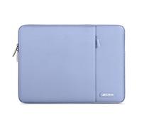 MOSISO 14 inch Laptop Case Compatible with HP Dell ASUS Acer, Pastel Blue | Compatible with HP Lenovo Dell ASUS Acer,HP Stream, Polyester Vertical Sleeve Slim Computer Carrying Case with Pocket