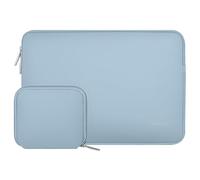 MOSISO 14 inch Laptop Case Neoprene Sleeve with Small Bag,Airy Blue | Carrying Case Compatible with Compatible with HP/Lenovo/Dell/ASUS/Acer 14,Portable,Scratch-resistant,Soft Slim Computer Bag