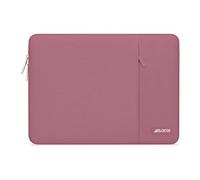 MOSISO 14 inch Laptop Case Sleeve with Accessory Pocket, Dusty Rose