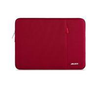 MOSISO 15 inch Laptop Case Sleeve with Accessory Pocket, Red