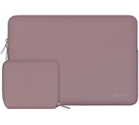 MOSISO 16 inch Laptop Case Neoprene Sleeve with Small Bag,Brick Red