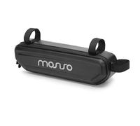 MOSISO Bike Frame Bag, Waterproof Hard Shell EVA Bike Triangle Frame Bag, 6L Bicycle Under Tube Storage Case Cycling Accessories Pouch Tool Case for Women Men Road Mountain Cycling, Black