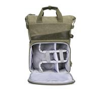 MOSISO Camera Backpack, DSLR/SLR/Mirrorless Camera Bag Case with Tripod Holder&15-16 inch Laptop Compartment&PU Handle, Canvas Photography Backpack Compatible with Canon/Nikon/Sony, Olive Yellow