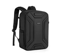 MOSISO Camera Backpack, DSLR/SLR/Mirrorless Camera Bag Waterproof Symmetric Geometric Hard Shell with Tripod Holder & 15-16 inch Laptop Compartment Compatible with Canon/Nikon/Sony, Black