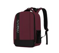 MOSISO Camera Backpack,DSLR/SLR/Mirrorless Photography Backpack Buffer Padded Shockproof Camera Bag with Customized Modular Inserts&Tripod Holder Compatible with Canon,Nikon,Sony etc, Wine Red