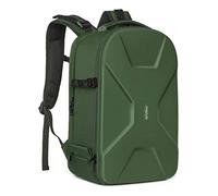 MOSISO Camera Backpack, DSLR/SLR/Mirrorless Photography Camera Bag 15-16 inch Waterproof Hardshell Case with Tripod Holder&Laptop Compartment Compatible with Canon/Nikon/Sony,Army Green