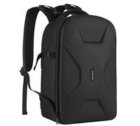 MOSISO Camera Backpack, DSLR/SLR/Mirrorless Photography Camera Bag 15-16 inch Waterproof Hardshell Case with Tripod Holder&Laptop Compartment Compatible with Canon/Nikon/Sony, Black