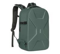 MOSISO Camera Backpack, DSLR/SLR/Mirrorless Photography Camera Bag 15-16 inch Waterproof Hardshell Case with Tripod Holder&Laptop Compartment Compatible with Canon/Nikon/Sony, Emerald Green