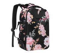 MOSISO Camera Backpack, DSLR/SLR/Mirrorless Photography Camera Bag Peony Waterproof Hardshell Case with Tripod Holder & Laptop Compartment Compatible with Canon/Nikon/Sony/DJI Mavic Drone, Black