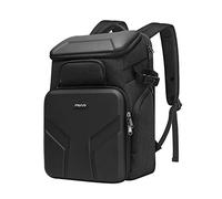 MOSISO Camera Backpack,DSLR/SLR/Mirrorless Photography Waterproof 17.3 inch Camera Bag Case with Front Hardshell&Laptop Compartment&Tripod Holder&Rain Cover Compatible with Canon/Nikon/Sony,Space Gray