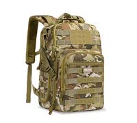 MOSISO Camera Bag,Tactical Photography Camera Backpack, Khaki Camouflage