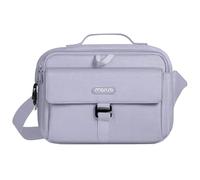 MOSISO Camera Shoulder Bag Case Crossbody Sling Purse, DSLR/SLR/Mirrorless Compact Padded Photography Handbag with Rain Cover Compatible with Canon/Nikon/Sony Cameras and Lenses, Dusty Lilac