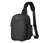 MOSISO Camera Sling Bag, DSLR/SLR/Mirrorless Camera Case with Rain Cover, Shockproof Photography Camera Backpack with Tripod Holder Compatible with Canon/Sony/Fuji, Black