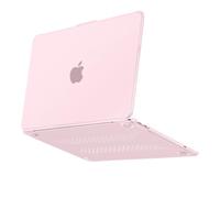 MOSISO Case Compatible with MacBook Neo 13 inch 2026 A3404 with A18 Pro Chip and 13-inch Liquid Retina Display, Shock-Absorbing Matte Finish Hard Shell with Trapezoid Ventilation, Blush