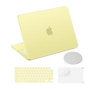 MOSISO Case Compatible with MacBook Neo 13 inch 2026, Citrus | Hard Shell Cover Compatible with Macbook Neo 13 inch A18 Pro chip A3404&Keyboard Skin&Screen Film&Coaster