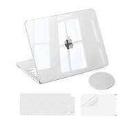 MOSISO Case Compatible with MacBook Neo 13 inch 2026, Crystal Clear | Hard Shell Cover Compatible with Macbook Neo 13 inch A18 Pro chip A3404&Keyboard Skin&Screen Film&Coaster