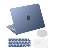 MOSISO Case Compatible with MacBook Neo 13 inch 2026, Indigo | Hard Shell Cover Compatible with Macbook Neo 13 inch A18 Pro chip A3404&Keyboard Skin&Screen Film&Coaster