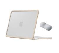 MOSISO Case Compatible with MacBook Neo 13 inch 2026, Khaki | Soft TPU Bumper Hard Shell Compatible with MacBook Neo 13 inch A18 Pro Chip Case A3404&Wrist Rest Ergonomic Air Cushion