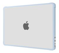 MOSISO Case for MacBook Air 13 inch M5 M4 M3 M2 2026-2022, Sky Blue&Frost