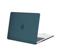 MOSISO Compatible with MacBook Air 13.6 inch Case M4 M3 M2 A3240 A3113 A2681, Protective Hard Shell Cover for MacBook Air Case M4 M3 M2 13 inch Touch ID 2025 2024 2023 2022 Release, Teal Green