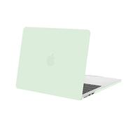 MOSISO Compatible with MacBook Air 13.6 inch Case M4 M3 M2 A3240 A3113 A2681, Protective Hard Shell Cover for MacBook Air Case M4 M3 M2 13 inch Touch ID 2025 2024 2023 2022 Release, Tea Green