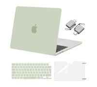 MOSISO Compatible with MacBook Air 13 Case,13.6" Display, Sage Green