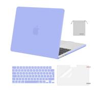 MOSISO Compatible with MacBook Air 13 Case 2026-2022, Slate Blue | Hard Shell Cover&Keyboard Skin&Screen Protector&Pouch Compatible with MacBook Air 13.6 inch Case M5 M4 M3 M2 2026 2025-2022
