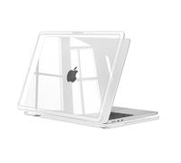 MOSISO Compatible with MacBook Air 13 inch Case 2026 2025-2022, Clear | High-Transparency Crystal Finish Shell with Shock-Absorbent Corners Compatible with MacBook Air 13.6 inch Case M5 M4 M3 M2